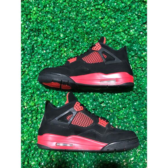 Air Jordan Retro 4 Red Thunders Size 9M No Box CT8527-016 - Picture 2 of 10